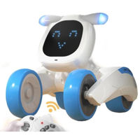Jucărie cu telecomandă JJRC RC Intelligent Robot R28, White-Blue