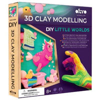 Набор для творчества Okto 20050 Set creativ DIY cu plastilină aerată Air Clay Lumi mici: Unicorn