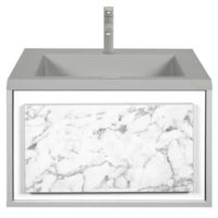 Шкаф под умывальник Montebella Set 51.01 650*480 BIANCO LED Koala