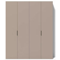 Dulap Fabrik Home Hardy 4 двери (глиняный серый\ МДФ)