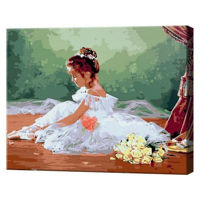 Tablou pe numere Art Gallery GX8361 Mica balerina 40x50cm Eco