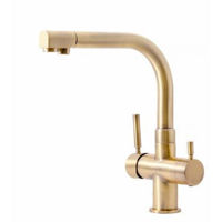 Смеситель кухонный Hoff 4301G Brass Antique