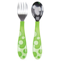 Set tacamuri din inox Munchkin Green 12+ luni