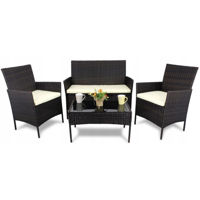 Садовая мебель GardenLine SAD1408 Brown/Cream