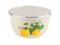 Recipient emailat Lemons 14cm, 1.1l, capac plastic