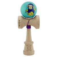 Активная игра Essa 164577 Kendama Super Sticky X Original, 7.5x6x18cm, Maimuță, turcoaz