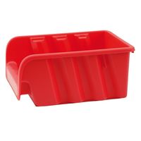 cumpără Lădiță din plastic 235x173x125 mm, rosu în Chișinău