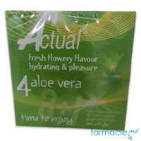 Prezervative Actual N4 Hydrating Pleasure (cu aloe vera) (TVA8%)