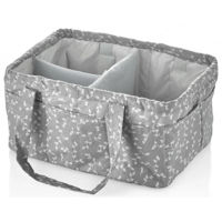Сумка для мам BabyJem 795 органайзер для подгузников и аксессуаров Grey 25x35 cm