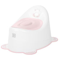 Oală Kikka Boo 31401010006 Olita antiderapanta cu capac Hippo Pink