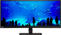 37" Monitor Lenovo T34w-20, VA 3440x1440 WQHD, Black