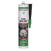 Etansant Den Braven Fire Sealant, negru, rezistent la temperatura,1200 grade, 280 ml