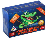 Настольная игра Las Igras 1236150 Карманный крокодил