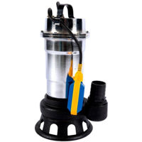 Насос Micul Fermier Погружной насос 3 кВт, нержавейка, с поплавком (для грязной воды) (GF-1496)
