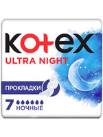 Прокладки Kotex Ultra Ночные, 7 шт.