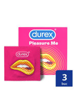 Prezervative cu extra-stimulare Durex Pleasure Me (3 buc)