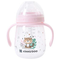 Поильник Kikka Boo 31302030061 Cana antivarsare cu varf din silicon Savanna Pink, 240 ml