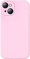 Чехол для смартфона Baseus Liquid Silica Gel Protective iPhone 13, Pink
