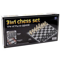 Настольная игра miscellaneous 5685 Sah magnet 27*27 cm 3in1 / 114666