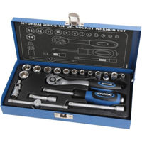 Набор ручных инструментов Hyundai HY-59671 Набор трубчатых ключей 1/4 (20 шт.)