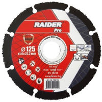 Набор головок, бит, насадок Raider 160154 диск отрезной многофункциональный CARBIDE 125x22,2мм