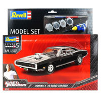 Конструктор Revell 67693 Masina de asamblat F&F Dominics 1970 Dodge Charger, 48393