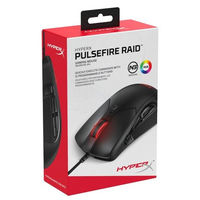 Gaming Mouse HyperX Pulsefire Raid, Optical, 800-16000 dpi, 11 buttons, Ambidextrous, RGB, 95g, USB