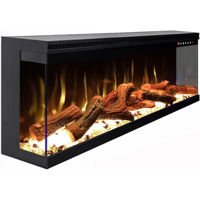 Șemineu electric ArtFlame Homer 60, 538x1524x270 mm, Negru