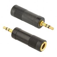 Audio adapter 6.35 mm socket to 3-pin*3.5 mm jack, Cablexpert A-6.35F-3.5M