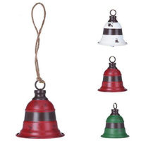 Decor de Crăciun și Anul Nou Promstore 27242 Колокольчик металлический на веревке 12x10cm, 3 цвет