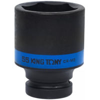Набор головок, бит, насадок King Tony 843555M головка торцевая ударная глубокая 1" 55мм