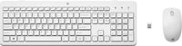 Клавиатура + Мышь HP 230WL Combo White (En/Rus) (3L1F0AA#ACB)