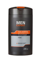 Гель-шампунь для волос и тела тонизирующий серии "Men Expert"