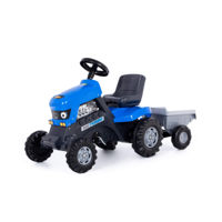 Tractor cu pedale Turbo (albastru)