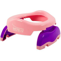 Oală U-Grow UPP01-PNK Olita portabile si 10 pungi de unică folosință, de culoare roz