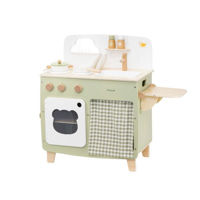 Игровой комплекс для детей Viga 44245 Bucătărie din lemn cu accesorii