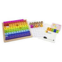 Головоломка Viga 44655 Set de joc pentru Alfabetul și înmultirea