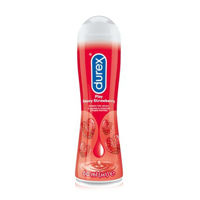 Gel-lubricant intim cu gust de capsune Durex Play Strawberry Gel 50 ml