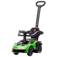 Толокар Richi R38 / 7 (79693) cu maner Lamborghini verde 661 / 1