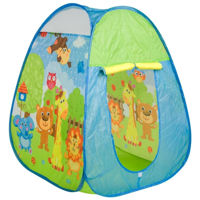 Игровой комплекс для детей New World 995-5001F Cort de joaca Happy Zoo cu bile (50buc), 190003