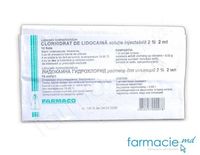 Лидокаина, раствор для инъекций 2% 2 мл № 10 (Farmaco)