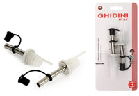 Аксессуар для кухни Ghidini 54115 Set dopuri cu picurator pentru sticle Daily 2buc