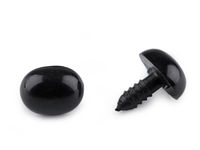 Nas / Ochi pentru jucării cu dispozitiv de siguranță, 13x16 mm