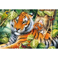 Головоломка Trefl R25K / 7/16 (26159) 1500 Тигры