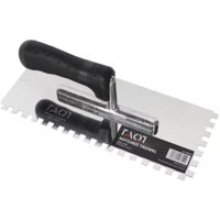 Шпатель TAQT TQNT10 mistrie pentru tencuială dințată 280*115 mm dinte 10 mm