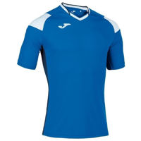 Одежда для спорта Joma T-Shirt Crew III Royal-Blanco-Marino (XL) 101269.702