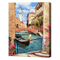 Картина по номерам Art Gallery GX23745 Strazile Venetiei 40x50cm