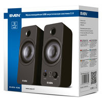 Speakers SVEN "430" Black, 4w, USB power