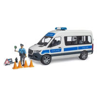 Машина Bruder 2683 Sprinter Police cu figurina politistului, 60084