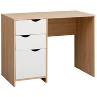 Офисный стол Deco Birou Camaro 100x51x76H White/Oak